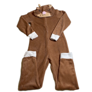 Francesca's Women's Reindeer Onesie PJ Size Small